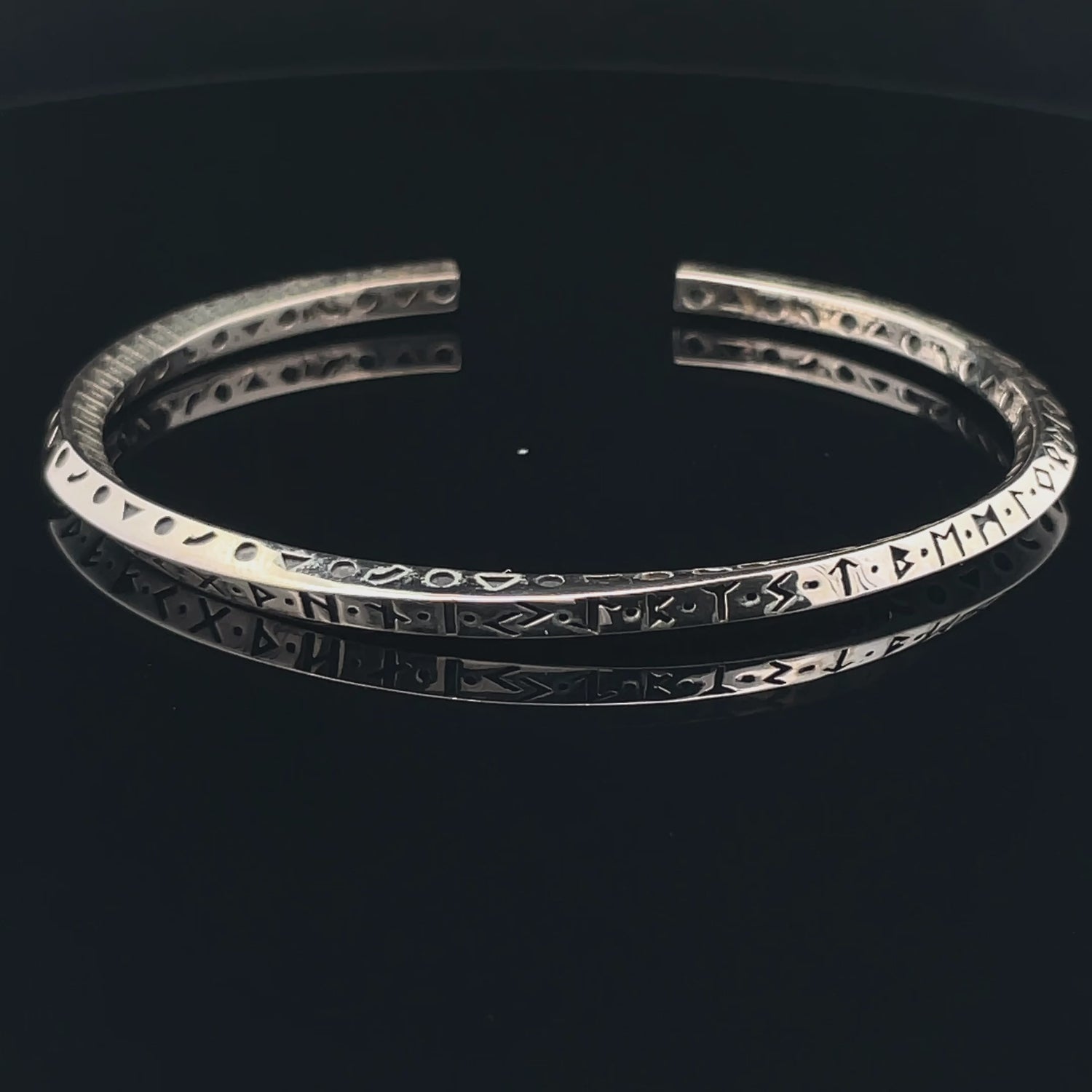 Elegant Silver Cuff Bracelet