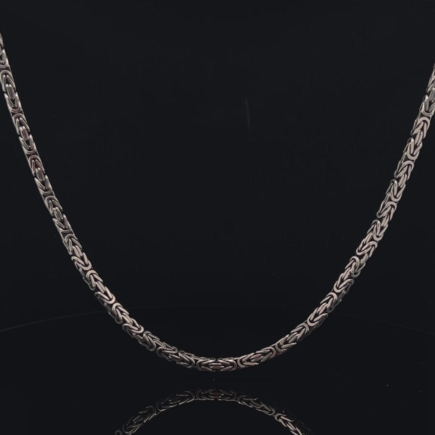 Sterling Silver Byzantine - 3.35mm