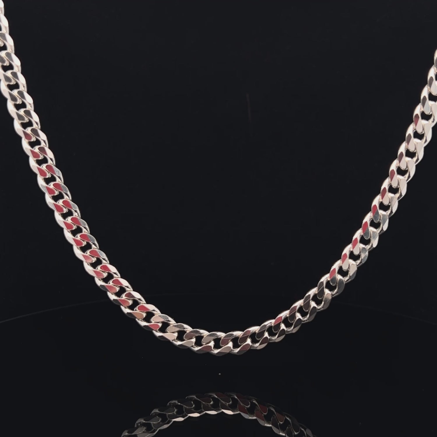 Sterling Silver Curb Chain - 6.80mm